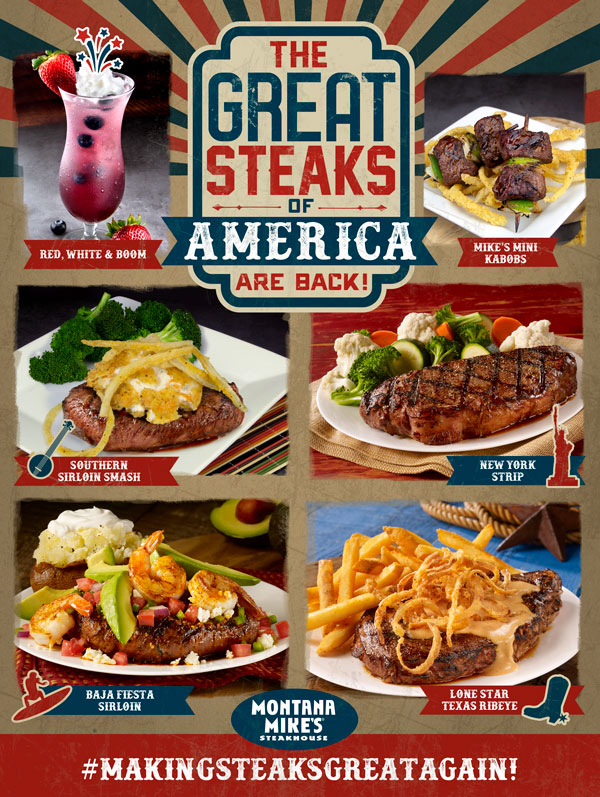The Great Steaks of America are Back!